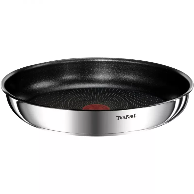 Puodų rinkinys Tefal Ingenio Emotion L897SB74 – 11 dalių, sukraunamas, nerūdijantis plienas, nelipni danga, tinkamas orkaitei, Thermo-Spot
