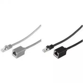 Tinklo kabelis ShiverPeaks BS08-62075 Juodas 10 m Cat7 S/FTP