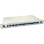 Lightwin LWL Splice Box, 24 Skaidulų, 24x SC Daugiamodis, 50/125µm OM3 Pigtail Splice Box (SPBOX 24G50 OM3 SC)