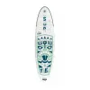 FunWater SUPFW05D Tiki pripučiama irklenčių lenta (žalia)