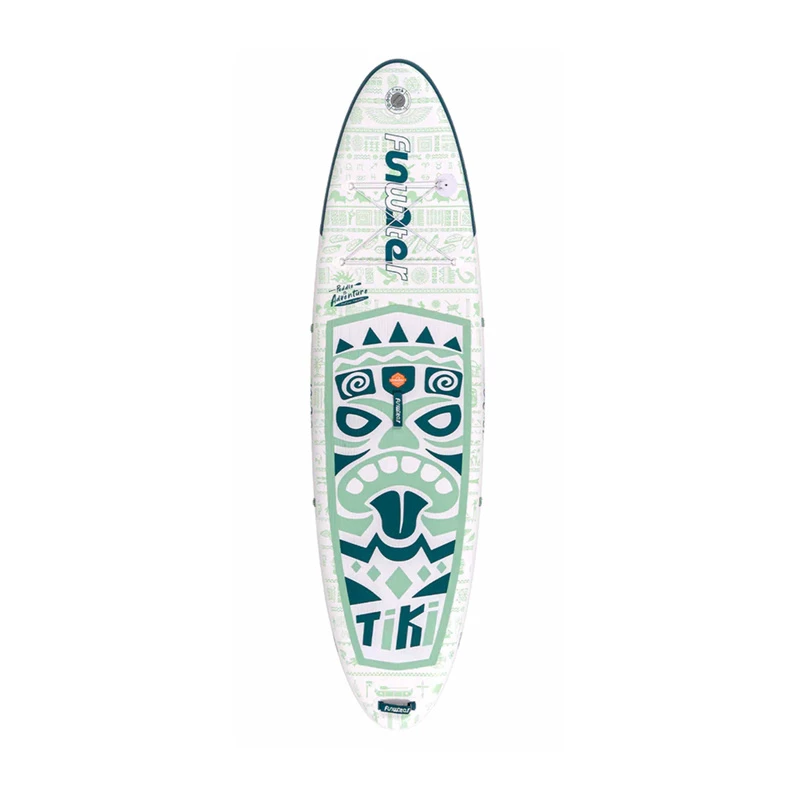 FunWater SUPFW05D Tiki pripučiama irklenčių lenta (žalia)