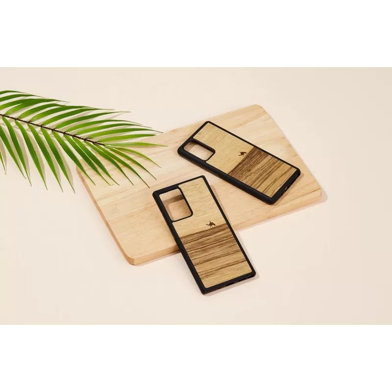 Apsauginis dėklas Man and Wood Galaxy Note 20 — terra black