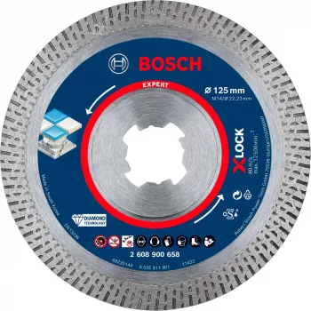 Bosch Expert HardCeramic X-LOCK pjūklo diskas plytelėms 12.5 cm 1 vnt.