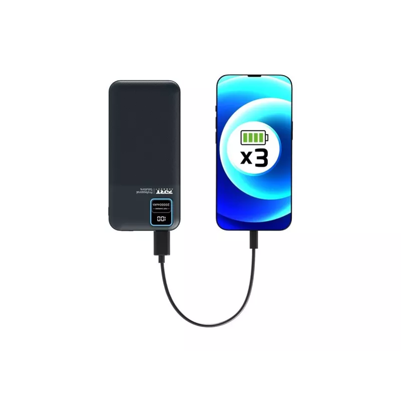Nešiojamas maitinimo blokas Port Designs 907002 20000 mAh Greitas įkrovimas