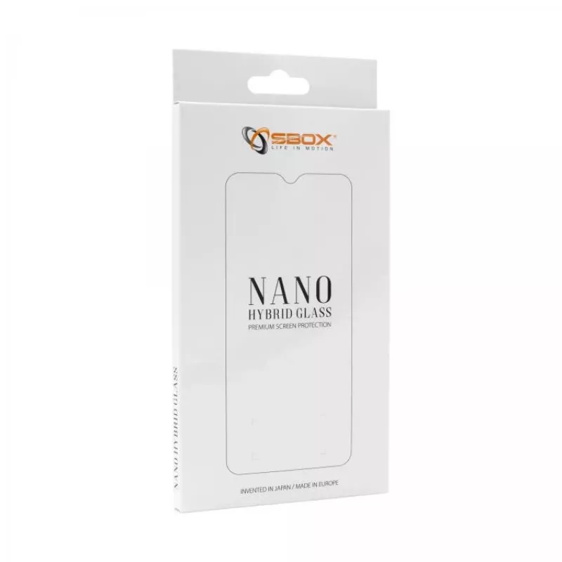 Samsung Galaxy A6+ apsauginis stiklas Sbox NANO HYBRID GLASS 9H