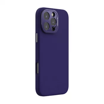 Dėklas Nillkin LensWing Magnetic iPhone 16 Pro Max — violetinis, magnetinis tvirtinimas, tikslūs išpjovimai