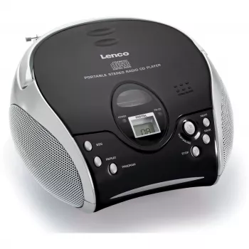 Nešiojamas FM radijo imtuvas ir CD grotuvas Lenco SCD-24