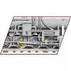 Konstruktorius COBI Kriegslokomotive Baureihe 52, 2476 dalių