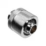 Alphacool Eiszapfen jungtis tiesi G1/4 colio AG į 16/10 mm – chromuotas sidabras