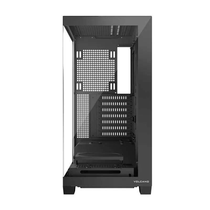 Korpusas MODECOM Volcano Stellar NF ATX midi tower, grūdintas stiklas, juodas, palaiko ATX/micro ATX, GPU iki 420mm, CPU aušintuvas 175mm
