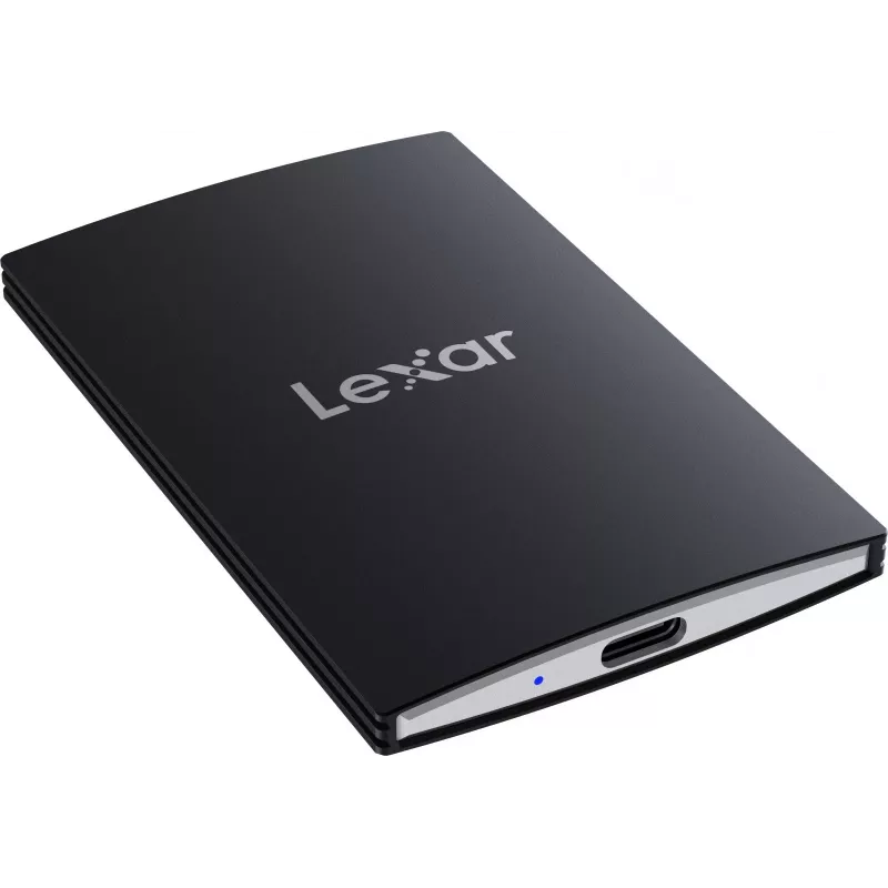Lexar SL500 išorinis SSD diskas 1 TB, USB-C, USB 3.2 Gen 2x2, skaitymo sparta iki 2000 MB/s / rašymo iki 1800 MB/s, 43 g, juodos spalvos