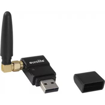 Belaidis DMX siųstuvas-imtuvas EUROLITE QuickDMX 70064704 USB belaidžiam apšvietimo valdymui