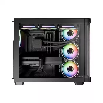 Korpusas LC-Power LC-8001B-ON Midi Tower Juodas