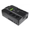 Green Cell AiO 800VA LCD nepertraukiamo maitinimo šaltinis (UPS) Linijinis-interaktyvus 0.8 kVA 480 W 6 AC lizdų