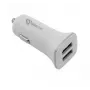 Automobilinis USB įkroviklis SBOX DD-CC-224-W baltas