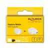DeLOCK 87791 Keystone modulis USB A tipo įkrovimo prievadas 2.1 A baltas