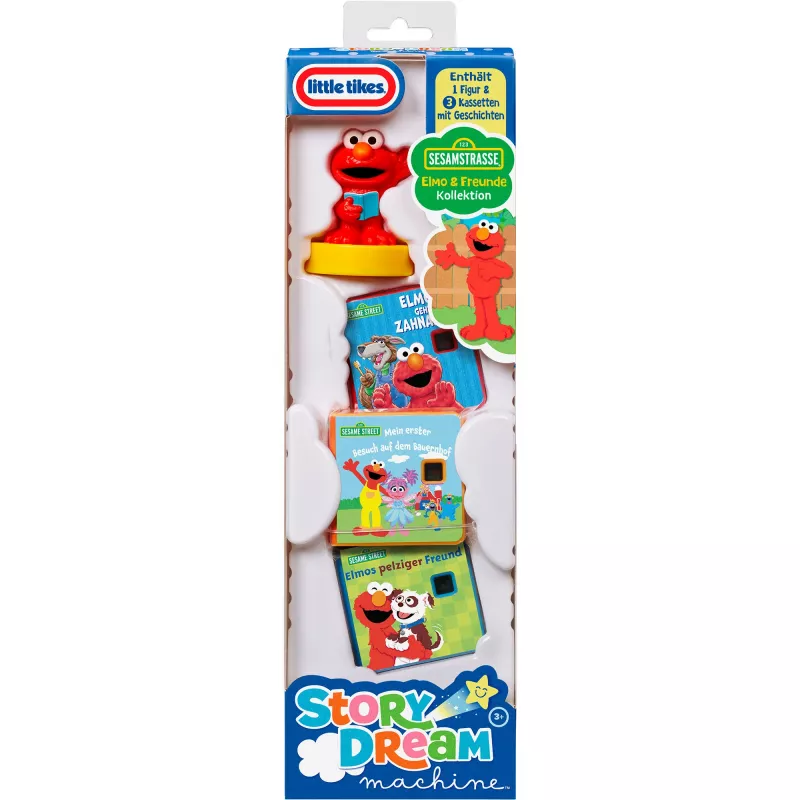 Little Tikes Story Dream Machine – Sesame Street Elmo & Friends kolekcija, garso knyga