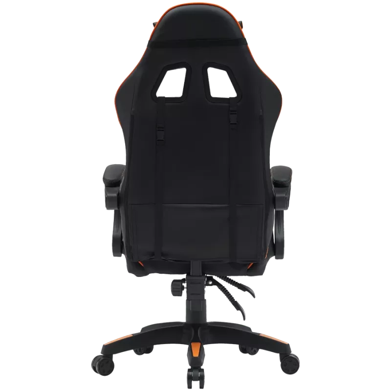 Žaidimų kėdė CANYON Core SGCH2 Juoda Oranžinė – ergonomiškas dizainas, reguliuojamas aukštis