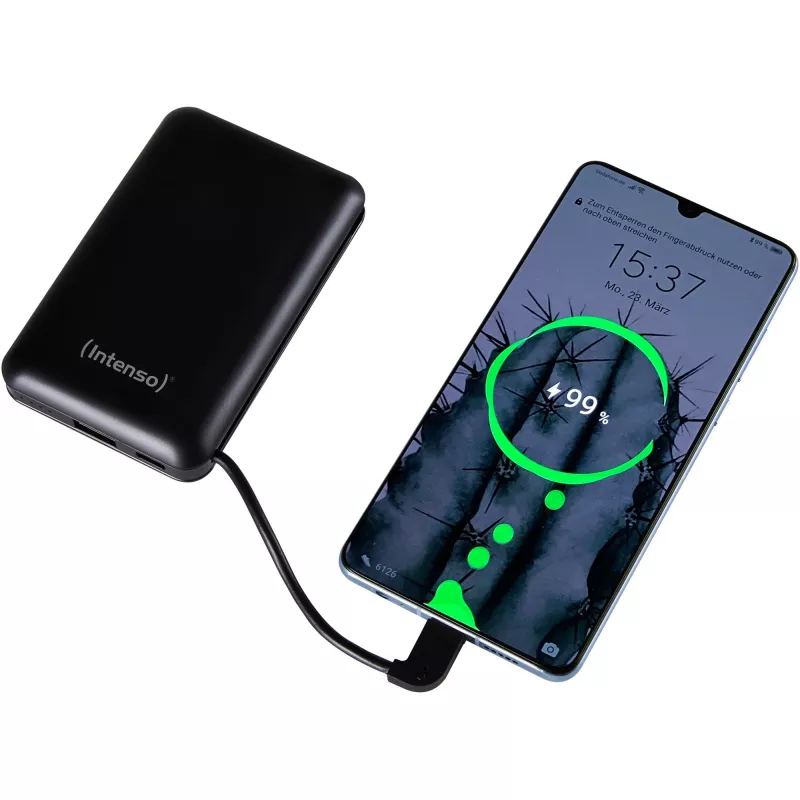 POWER BANK USB 10000MAH/BLACK XC10000 INTENSO