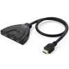 Equip 3x1 HDMI jungiklis, Full HD, 1920 x 1080 pikseliai, juodas