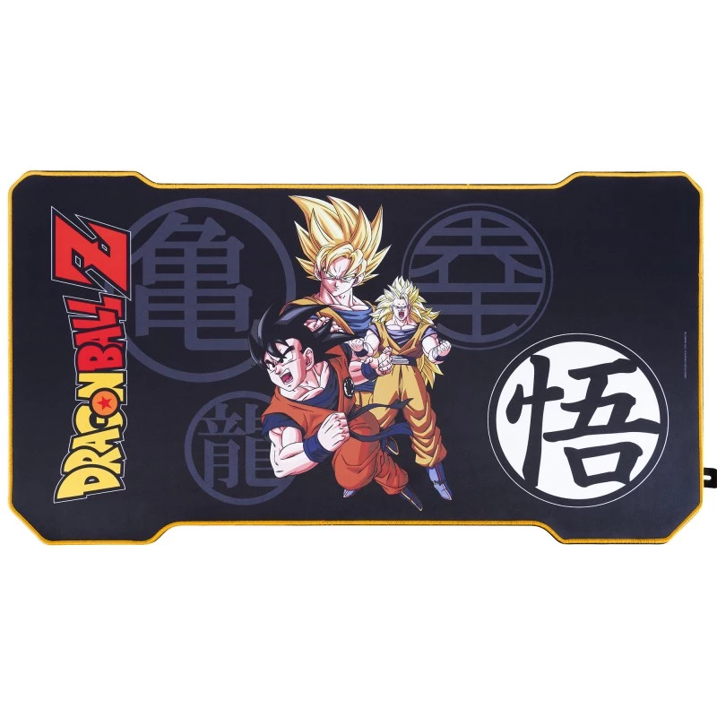 Subsonic Pro Gaming Desk DBZ – žaidimų stalas su Dragon Ball Z dizainu