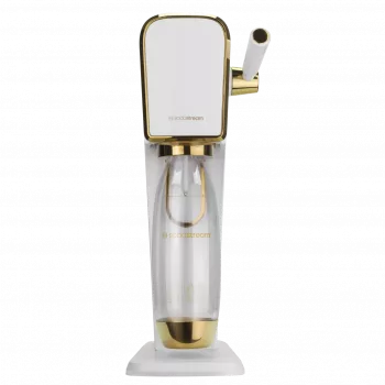 SodaStream Carbonator Gold White 1L plastikinis butelis 60L talpa