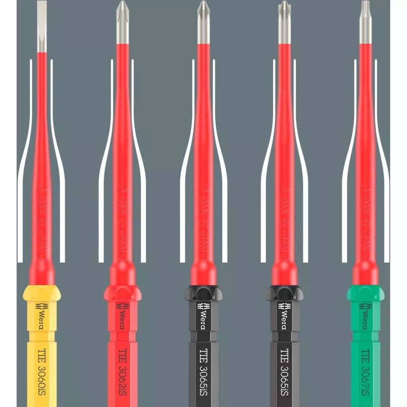 Wera Kraftform Kompakt VDE Stainless 17 itin plonas atsuktuvų rinkinys (05006631001)