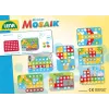 Edukacinis mozaikos rinkinys Lena My First Mozaic Traffic modelis 35633 – lentelė su kaiščiais transporto tematikos paveikslėliams
