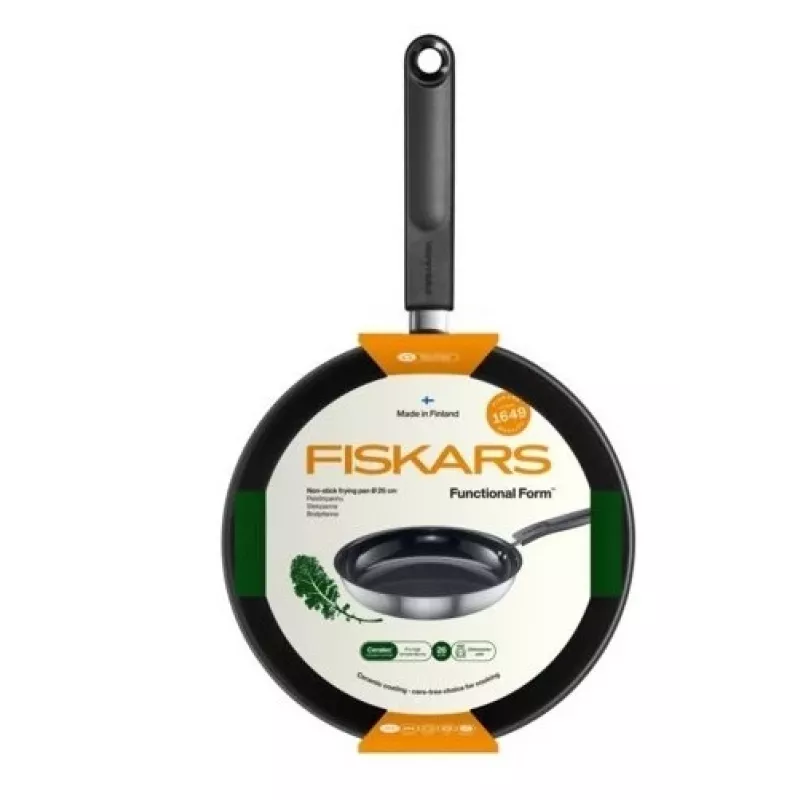 Fiskars Functional Form keptuvė, 26 cm, su keramine danga