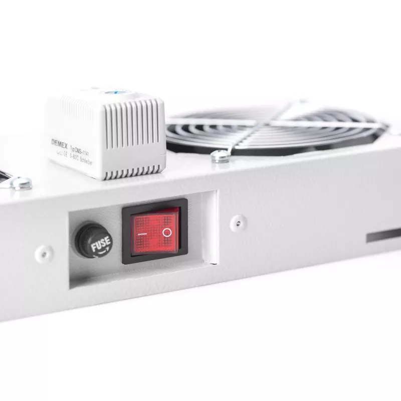 Stogo ventiliacinis blokas Digitus DN-19 FAN-2-WM-T