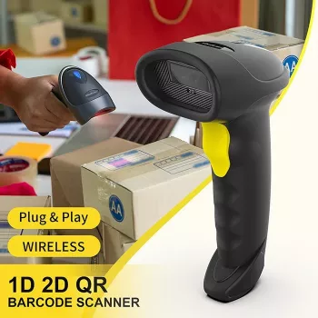 Brūkšninių kodų skaitytuvas QOLTEC 50880 1D/2D USB