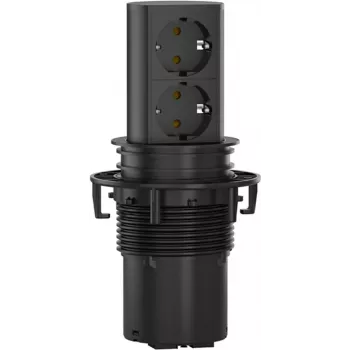 Maitinimo lizdų blokas Bachmann ELEVATOR 928.0024 su 2x CEE 7/3 kištukiniais lizdais