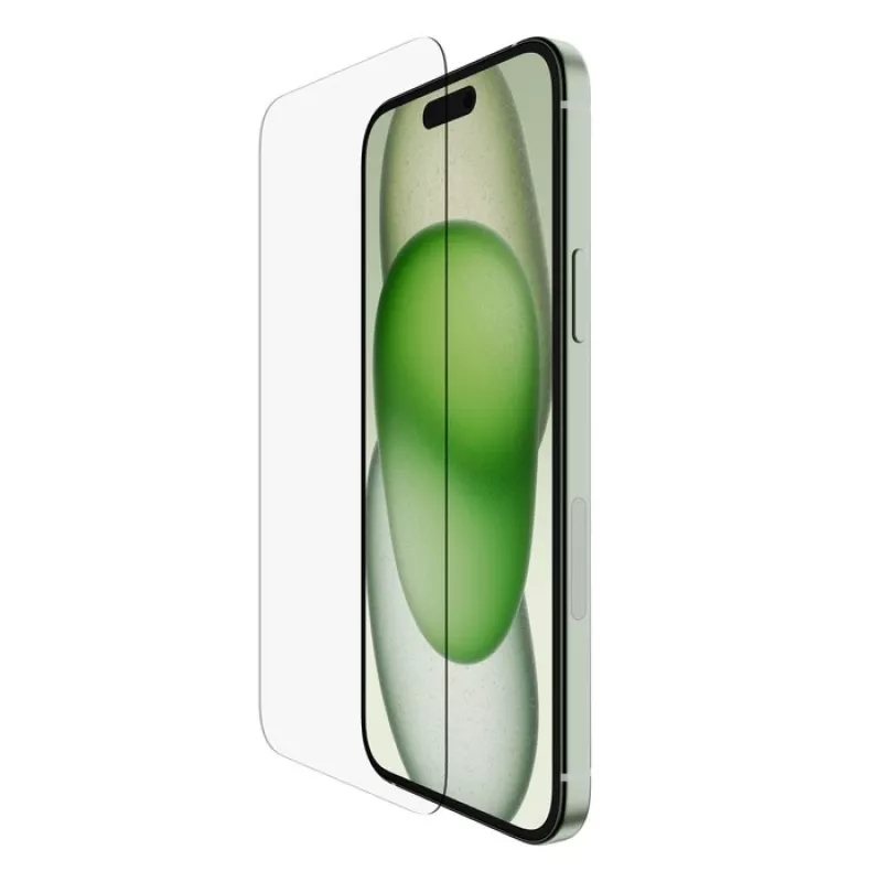 Apsauginis stiklas Belkin ScreenForce iPhone 16 Plus antibakterinis grūdintas stiklas