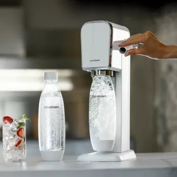 SodaStream Art gazuoto vandens aparatas baltas su 1 L PET buteliu (1013511310)