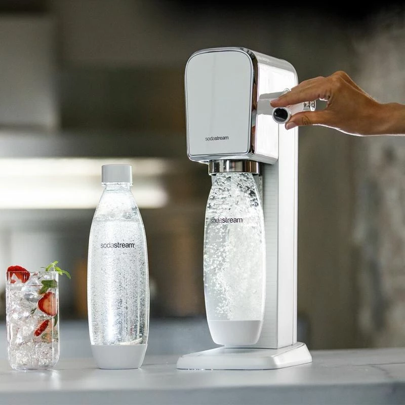 SodaStream Art gazuoto vandens aparatas baltas su 1 L PET buteliu (1013511310)