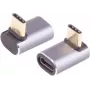 USB-C adapteris ShiverPeaks 14-05037 4.0 90° kampo, stačiakampis USB-C jungtis