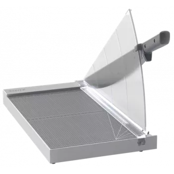 Leitz Precision Home Office popieriaus pjaustytuvas A3, 10 lapų, rankinis spaustuvas, nerūdijantis plienas
