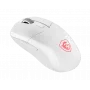 MSI Versa 300 Wireless pelė, dešinei rankai, RF Wireless + Bluetooth + USB Type-C, optinė, 8000 DPI