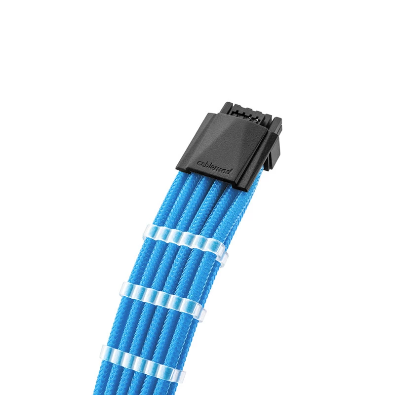 Kabelių rinkinys maitinimo šaltiniui CableMod C-Series PRO ModMesh RM Black Label Hellblau CM-PCSR-16P3KIT-NKLB-R