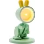 RealPower 486318 LED žibintuvėlis-gyvūnas, triušis, žalios spalvos, su stovelu