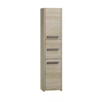 Topeshop S43 SONOMA vonios spintelė su stalčiumi Ąžuolas