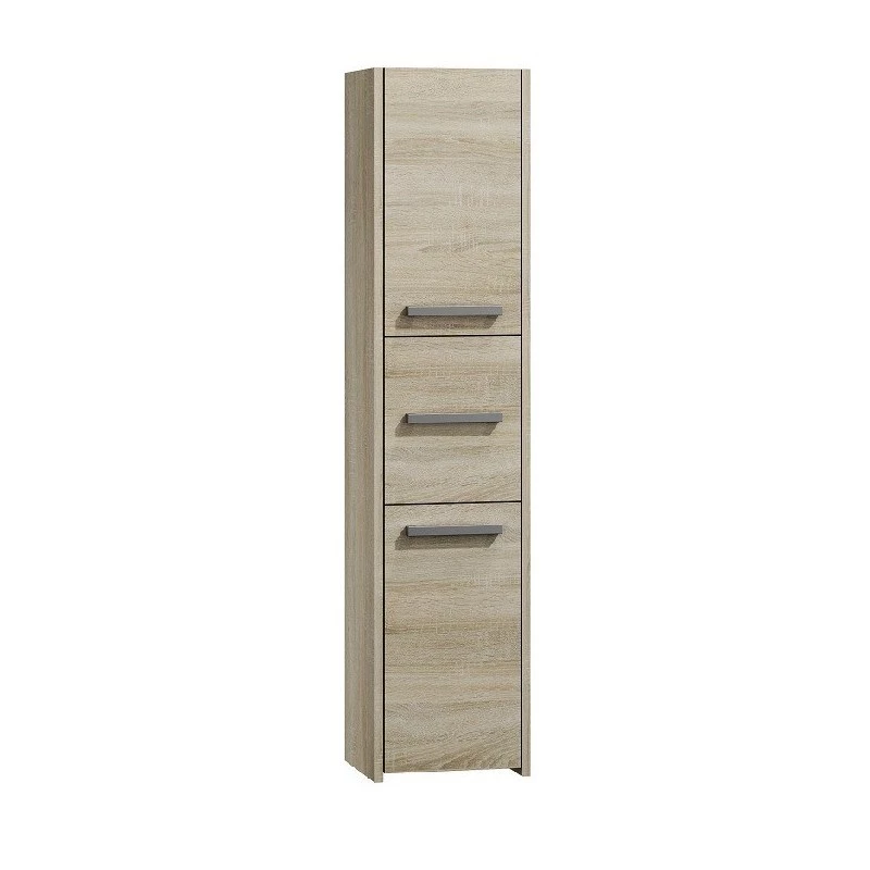 Topeshop S43 SONOMA vonios spintelė su stalčiumi Ąžuolas