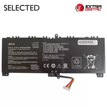 Baterija nešiojamam kompiuteriui Extra Digital NB432370, skirta Asus C41N1709, 3620 mAh, 54 Wh, 14,8 V
