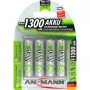 Įkraunama baterija Ansmann AA (NiMH, 1,2 V, 4 vnt.)