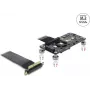 DELOCK PCI Express 3.0 x4 į M.2 Key M adapteris, 10 cm kabelis, modelis 64357