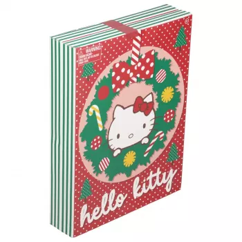 Adventinis kalendorius Paladone Hello Kitty Kanceliariniai reikmenys 24 dienų rinkinys su kasdienėmis dovanėlėmis