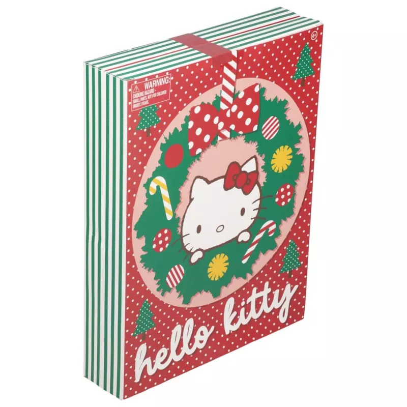 Adventinis kalendorius Paladone Hello Kitty Kanceliariniai reikmenys 24 dienų rinkinys su kasdienėmis dovanėlėmis