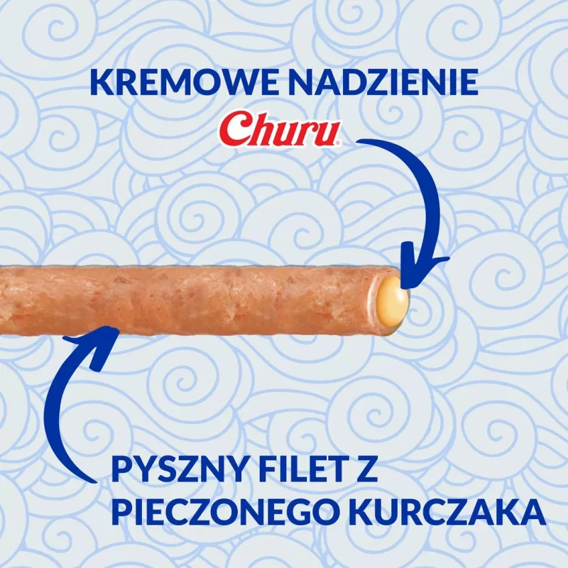 INABA Churu Rolls vištienos receptas su tuno ir šukutės receptu - skanėstai katėms - 4x10 g