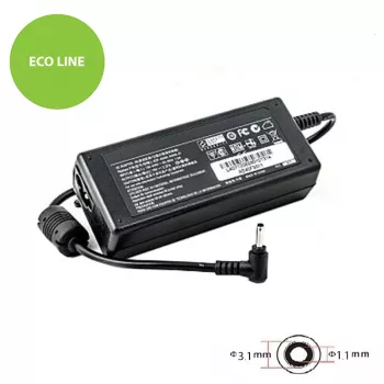 Maitinimo adapteris Extra Digital AS45F3011 45W 19V 2,37A ASUS nešiojamiesiems kompiuteriams