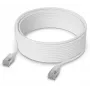Tinklo kabelis Ubiquiti UACC-Cable-Patch-EL-C6A-12M-W RJ-45 Cat6a 12m peršviečiamai baltas